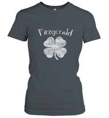 Vintage Fitzgerald Irish Shamrock St Patty's Day Women's T-Shirt Women's T-Shirt - jonhlittlestore88