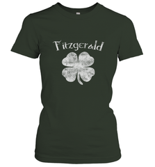 Vintage Fitzgerald Irish Shamrock St Patty's Day Women's T-Shirt Women's T-Shirt - jonhlittlestore88