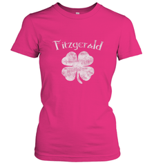 Vintage Fitzgerald Irish Shamrock St Patty's Day Women's T-Shirt Women's T-Shirt - jonhlittlestore88
