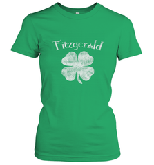 Vintage Fitzgerald Irish Shamrock St Patty's Day Women's T-Shirt Women's T-Shirt - jonhlittlestore88