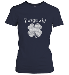 Vintage Fitzgerald Irish Shamrock St Patty's Day Women's T-Shirt Women's T-Shirt - jonhlittlestore88