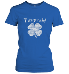 Vintage Fitzgerald Irish Shamrock St Patty's Day Women's T-Shirt Women's T-Shirt - jonhlittlestore88