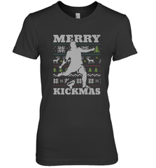 NFL Football SportsTeam Kicker Kickmas Funny Ugly Christmas Xmas Women's Premium T-Shirt Women's Premium T-Shirt - jonhlittlestore88