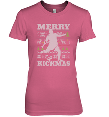 NFL Football SportsTeam Kicker Kickmas Funny Ugly Christmas Xmas Women's Premium T-Shirt Women's Premium T-Shirt - jonhlittlestore88