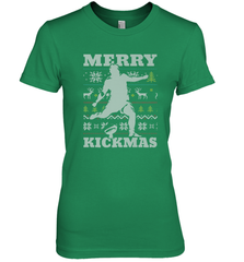 NFL Football SportsTeam Kicker Kickmas Funny Ugly Christmas Xmas Women's Premium T-Shirt Women's Premium T-Shirt - jonhlittlestore88