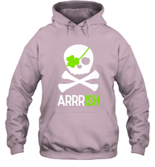 St. Patricks Day Irish Pirate Skull and Cross bones Hooded Sweatshirt Hooded Sweatshirt - jonhlittlestore88