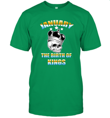 Kings Are Born In January Birthday For Men Men's T-Shirt Men's T-Shirt - jonhlittlestore88