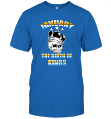 Kings Are Born In January Birthday For Men Men's T-Shirt Men's T-Shirt - jonhlittlestore88