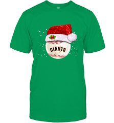 San Francisco Giants Logo Baseball Ball Christmas Santa Hat Xmas Sport Funny Snow Men's T-Shirt Men's T-Shirt - jonhlittlestore88