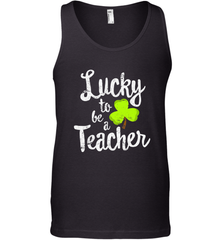 Teacher St. Patrick's Day Shirt, Lucky To Be A Teacher Men's Tank Top Men's Tank Top - jonhlittlestore88