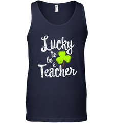 Teacher St. Patrick's Day Shirt, Lucky To Be A Teacher Men's Tank Top Men's Tank Top - jonhlittlestore88
