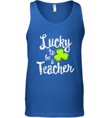 Teacher St. Patrick's Day Shirt, Lucky To Be A Teacher Men's Tank Top Men's Tank Top - jonhlittlestore88