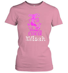 Stomp On Cancer Witch High Heel Breast Cancer Halloween Women's T-Shirt Women's T-Shirt - jonhlittlestore88