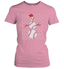 UGLY CHRISTMAS Baseball Snowman Holiday Santa Funny Men Gift Women's T-Shirt Women's T-Shirt - jonhlittlestore88