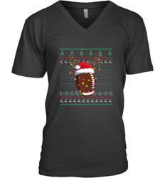 NFL Ugly Christmas Sweater Football Christmas Funny Kids Boys Men's V-Neck