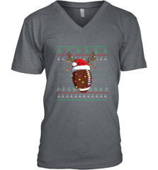 NFL Ugly Christmas Sweater Football Christmas Funny Kids Boys Men's V-Neck Men's V-Neck - jonhlittlestore88