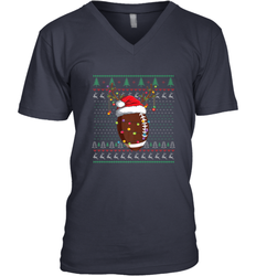 NFL Ugly Christmas Sweater Football Christmas Funny Kids Boys Men's V-Neck