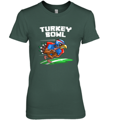 Cool Turkey Bowl _ Funny Thanksgiving Football Player Gift Women's Premium T-Shirt Women's Premium T-Shirt - jonhlittlestore88