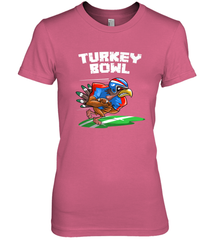 Cool Turkey Bowl _ Funny Thanksgiving Football Player Gift Women's Premium T-Shirt Women's Premium T-Shirt - jonhlittlestore88