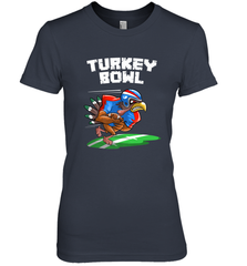 Cool Turkey Bowl _ Funny Thanksgiving Football Player Gift Women's Premium T-Shirt Women's Premium T-Shirt - jonhlittlestore88