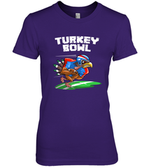 Cool Turkey Bowl _ Funny Thanksgiving Football Player Gift Women's Premium T-Shirt Women's Premium T-Shirt - jonhlittlestore88