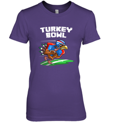 Cool Turkey Bowl _ Funny Thanksgiving Football Player Gift Women's Premium T-Shirt Women's Premium T-Shirt - jonhlittlestore88