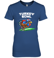 Cool Turkey Bowl _ Funny Thanksgiving Football Player Gift Women's Premium T-Shirt Women's Premium T-Shirt - jonhlittlestore88