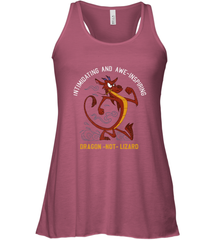 Disney Mulan Mushu Dragon Not Lizard Portrait Women's Racerback Tank Women's Racerback Tank - jonhlittlestore88