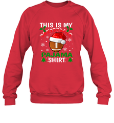 NFL This Is My Football Christmas Pajama Gift Football Lover Crewneck Sweatshirt Crewneck Sweatshirt - jonhlittlestore88