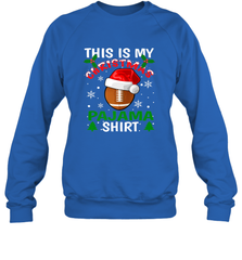 NFL This Is My Football Christmas Pajama Gift Football Lover Crewneck Sweatshirt Crewneck Sweatshirt - jonhlittlestore88