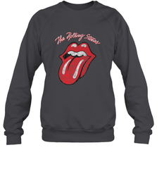 Mens The Rolling Stones Script Tongue Logo Crewneck Sweatshirt Crewneck Sweatshirt - jonhlittlestore88