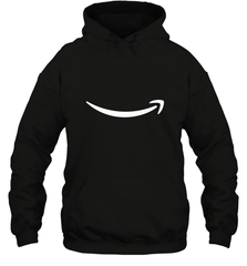 Smile Shirt  White Logo Hooded Sweatshirt Hooded Sweatshirt - jonhlittlestore88