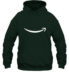Smile Shirt  White Logo Hooded Sweatshirt Hooded Sweatshirt - jonhlittlestore88
