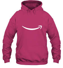 Smile Shirt  White Logo Hooded Sweatshirt Hooded Sweatshirt - jonhlittlestore88