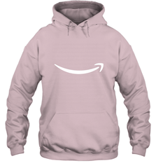 Smile Shirt  White Logo Hooded Sweatshirt Hooded Sweatshirt - jonhlittlestore88