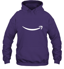 Smile Shirt  White Logo Hooded Sweatshirt Hooded Sweatshirt - jonhlittlestore88