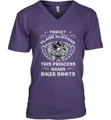 Forget glass slippers this princess wears biker boots Men's V-Neck Men's V-Neck - jonhlittlestore88