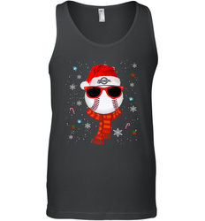 Milwaukee Brewers Logo Christmas Baseball Player Glasses Santa Hat Pajama Gift Men's Tank Top