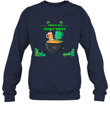 This is my lucky shirt on St Patricks Day Crewneck Sweatshirt Crewneck Sweatshirt - jonhlittlestore88