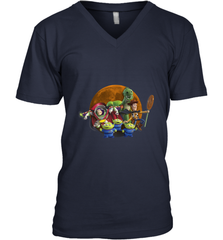 Disney Pixar Toy Story Halloween Moon Group Men's V-Neck Men's V-Neck - jonhlittlestore88