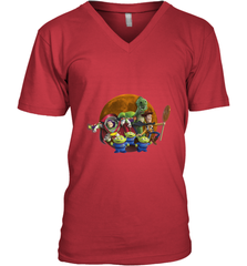 Disney Pixar Toy Story Halloween Moon Group Men's V-Neck Men's V-Neck - jonhlittlestore88