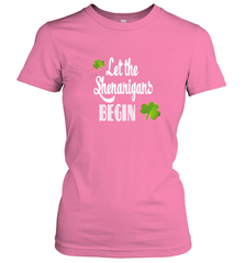 Let the Shenanigans begin Lucky St Patricks Day Shirt Women's T-Shirt Women's T-Shirt - jonhlittlestore88