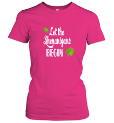 Let the Shenanigans begin Lucky St Patricks Day Shirt Women's T-Shirt Women's T-Shirt - jonhlittlestore88
