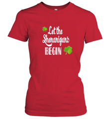 Let the Shenanigans begin Lucky St Patricks Day Shirt Women's T-Shirt Women's T-Shirt - jonhlittlestore88