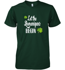Let the Shenanigans begin Lucky St Patricks Day Shirt Men's Premium T-Shirt Men's Premium T-Shirt - jonhlittlestore88