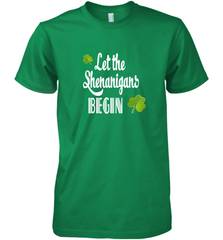 Let the Shenanigans begin Lucky St Patricks Day Shirt Men's Premium T-Shirt Men's Premium T-Shirt - jonhlittlestore88