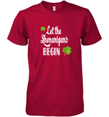 Let the Shenanigans begin Lucky St Patricks Day Shirt Men's Premium T-Shirt Men's Premium T-Shirt - jonhlittlestore88