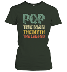 Pop The Man The Myth The Legend Father's Day Women's T-Shirt Apparel - jonhlittlestore88