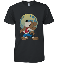 Disney Mickey Mouse Werewolf Halloween Costume Men's Premium T-Shirt Men's Premium T-Shirt - jonhlittlestore88