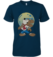 Disney Mickey Mouse Werewolf Halloween Costume Men's Premium T-Shirt Men's Premium T-Shirt - jonhlittlestore88